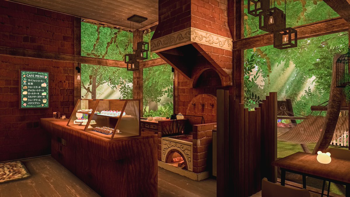 Neomance's tweet image. The Warm Interior Of A Cosy Café
居心地の良いカフェの温かな内装
World : カフェ ゆめのまど -Cafe Yumenomado-
Author : むーじー
World URL :
vrchat.com/home/world/wrl…
#VRChat_world紹介 #Neo写真