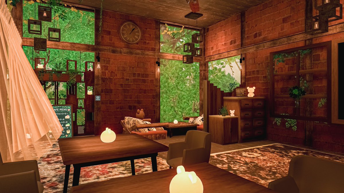 Neomance's tweet image. The Warm Interior Of A Cosy Café
居心地の良いカフェの温かな内装
World : カフェ ゆめのまど -Cafe Yumenomado-
Author : むーじー
World URL :
vrchat.com/home/world/wrl…
#VRChat_world紹介 #Neo写真