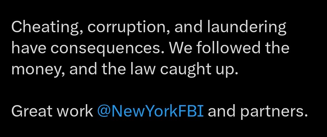 LMFAO. Has this man seen the charges for people that have been pardoned under the current administration?!