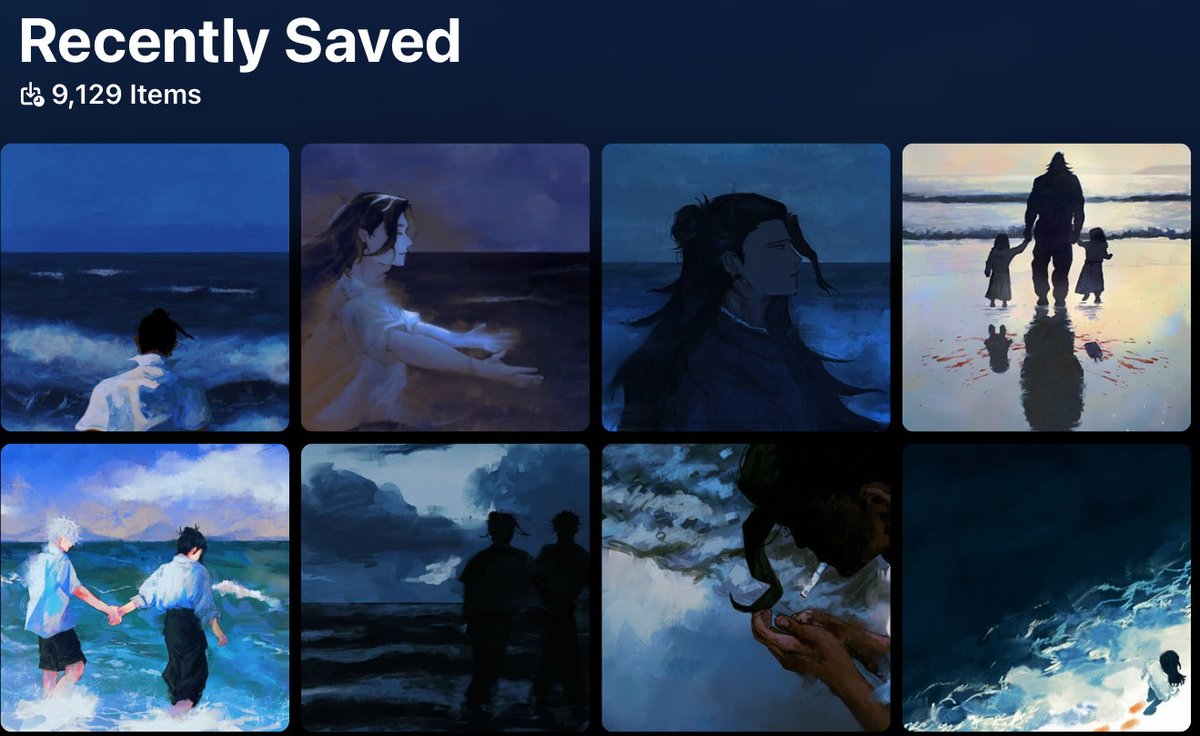 That one artist too obsessed with the sea and Suguru Geto
