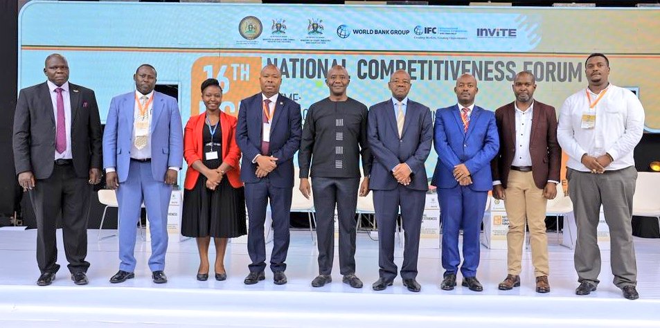 16TH NCF:
Minister of State for Planning,Amos Lugoloobi earlier today while officiating at the 16th National Competitiveness Forum (NCF) said investing in value-addition is nolonger non–negotiable. 

"We must invest more in high quality processing to guarantee quality, product