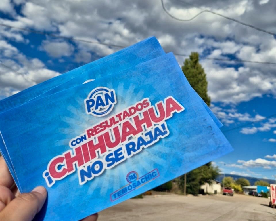 Con resultados, ¡Chihuahua no se raja! 💙

Este martes realizamos una gran activación simultánea en todos los Comités Municipales del estado, encabezada por nuestra presidenta Daniela Álvarez.🫡🤩 

#relanzamientopan #PAN #PANchihuahua #activacion #calle #libertad #familia