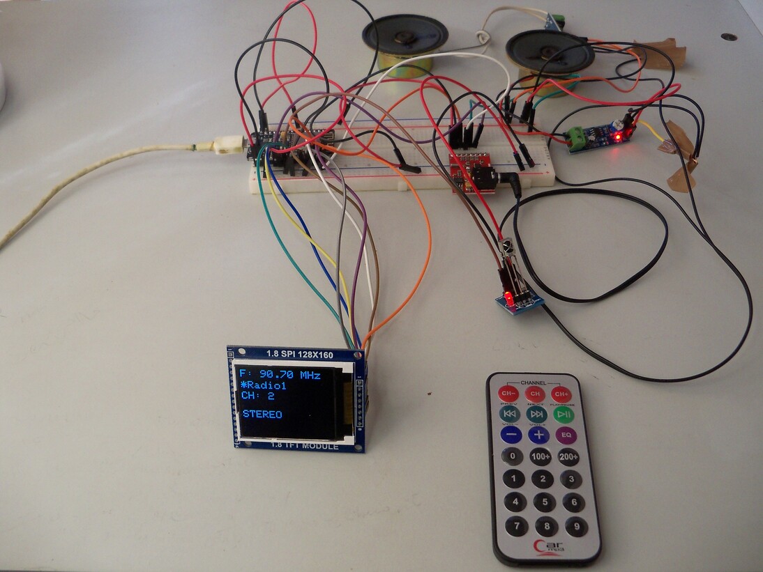 techrmcom's tweet image. 🛠️ Idee per il tuo prossimo hack! Guida passo-passo: costruire una ESP8266 FM Radio con telecomando a infrarossi e display TFT by @techrmcom: techrm.com/it/guida-passo… 🔎 Leggi l&apos;articolo completo per tutti i dettagli! #SistemiEmbedded #Elettronica #ESP32 #Arduino