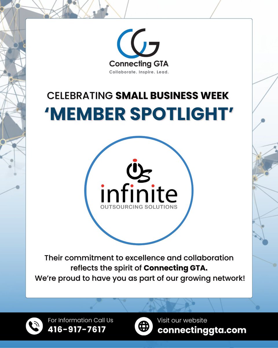 connectinggta's tweet photo. Small Business Week Spotlight!

At Connecting GTA, we’re celebrating the incredible members who make our network thrive!

Thank you for being an active part of our journey and for always showing up to contribute, collaborate, and inspire others!

#ConnectingGTA #SmallBusinessWeek https://t.co/jxO0Tgh6Vx
