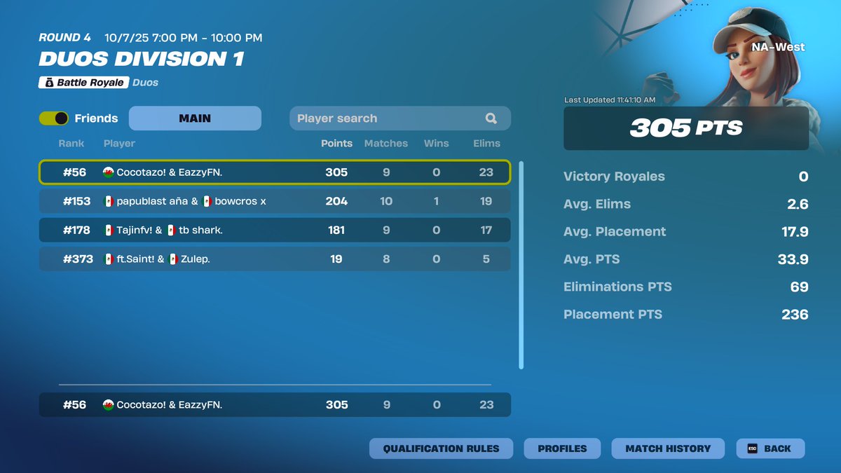 lfd div 1 west
soy igl
7k pr
🇲🇽/🇺🇸