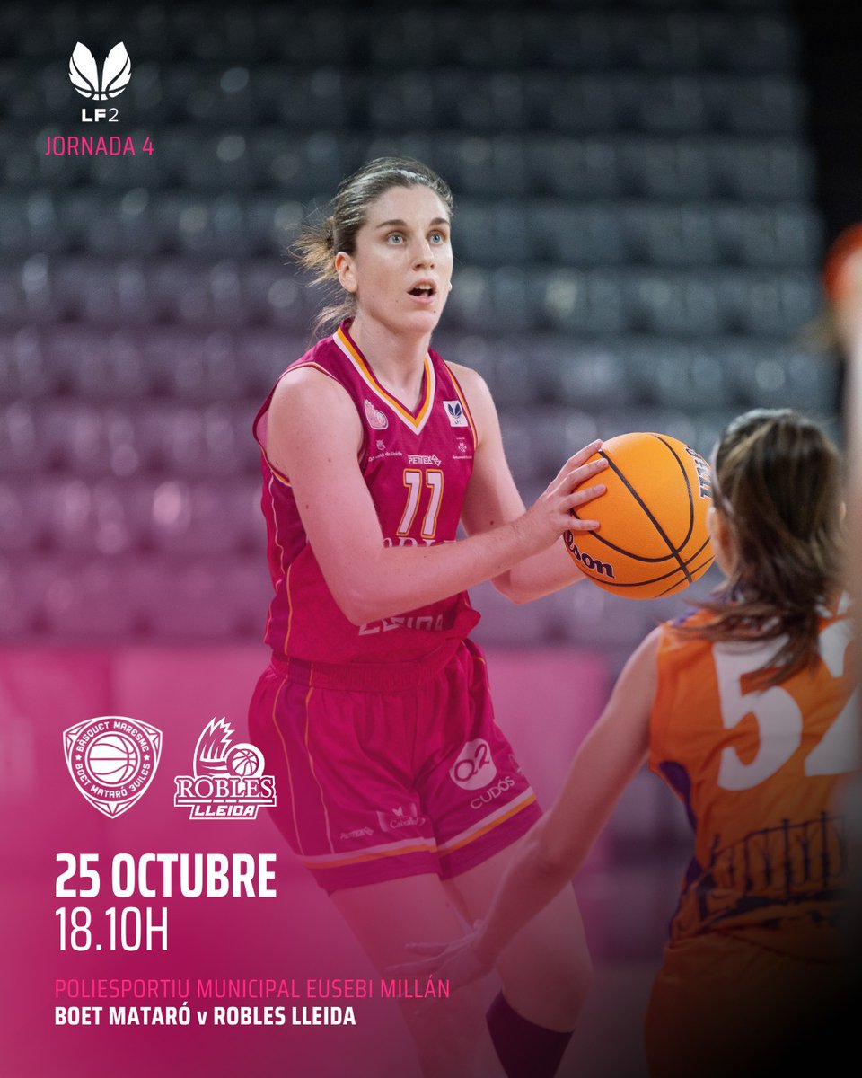 🚌Setmana de desplaçament, direcció <a href="/cbboetmaresme/">CB Boet Maresme Mataró</a> 🏀

#RoblesLleida #Lleida #LF2