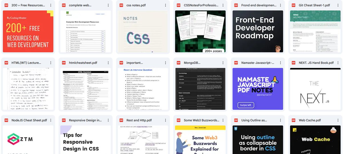 AvinashSingh_20's tweet image. Complete Web Development Resources – All in One Place!
From HTML, CSS, JS, React, NodeJS, NextJS to MongoDB , every cheat sheet, PDF notes, roadmap & guide you need is here 💻
🔥 200+ Free Resources
📄 PDF Notes | 📝 Cheatsheets | 🛠️ Roadmaps
To get the sheet link ✅
1-…