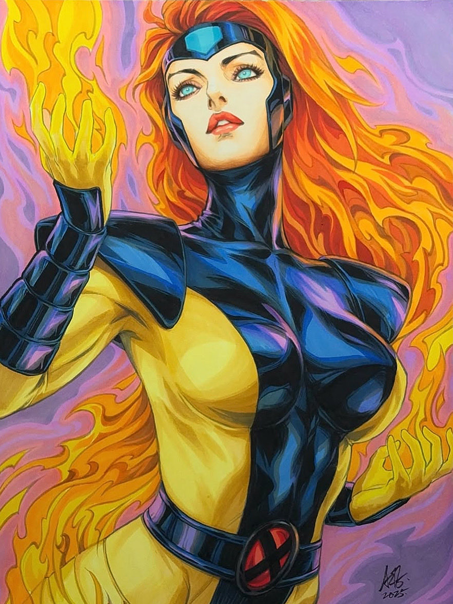 XMen_C_O_T_A's tweet photo. Jean Grey by @Artgerm 

#xmen #jeangrey https://t.co/8oPUjp32fO