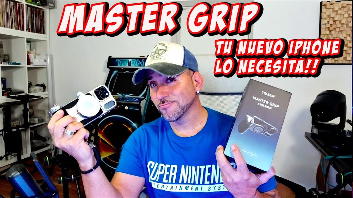 📸 MASTER GRIP DE TELESIN CONVIERTE TU TLF EN UNA CAMARA PROFESIONAL (PRU... youtu.be/hLwYdonqWnY?si…