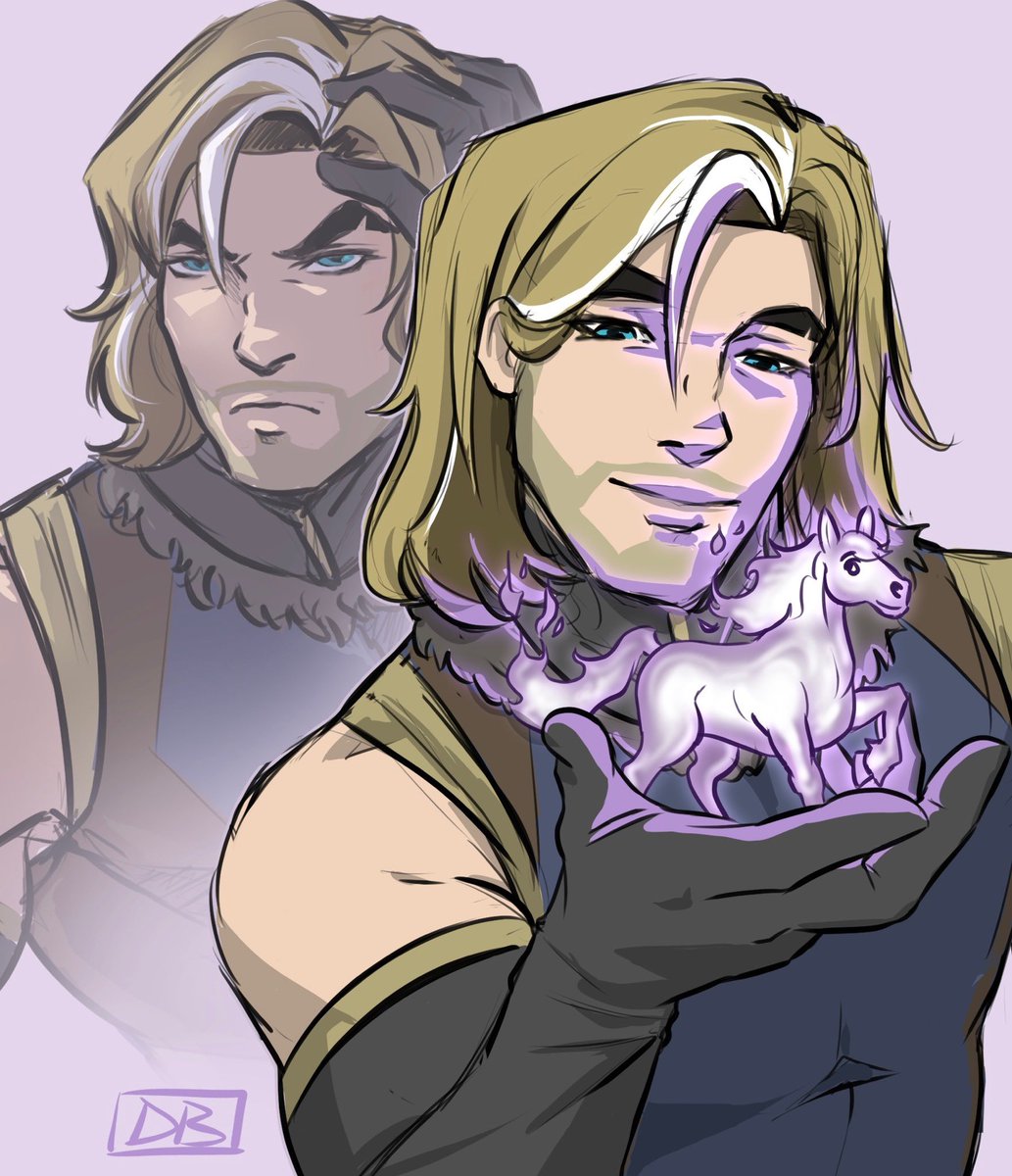 dottybonbon's tweet photo. Dark mage Soren and Crownguard Claudia AU #thedragonprince #tdpart https://t.co/vZXI1K9LzW