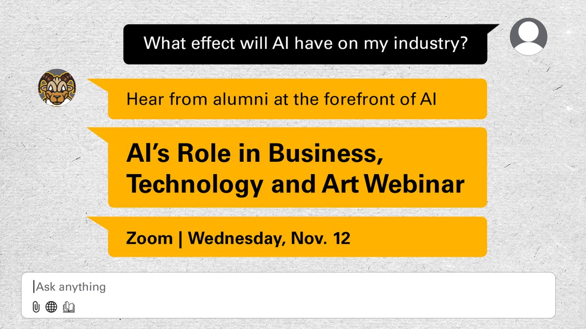 AI is reshaping the world right before our eyes. Hear from VCU alumni innovators as they share insights on the future of business, tech and creativity: bit.ly/47azNGw