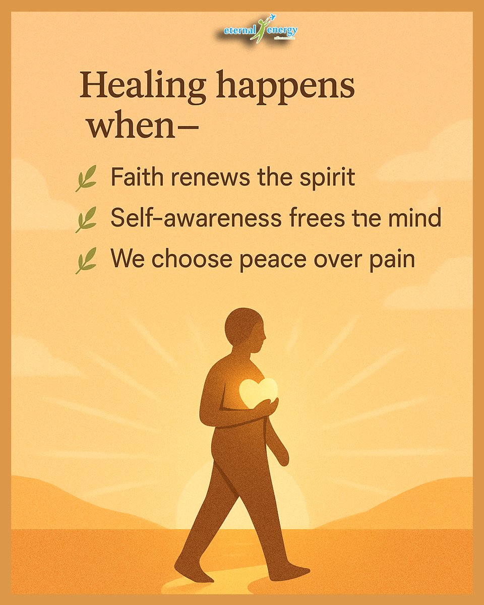 ineternalenergy's tweet photo. We all carry wounds from the past. Some are visible, some are hidden deep within. 🌿But healing is possible—when we allow both faith and self-awareness to guide us.
https://t.co/OStBB8rtJg
#HealingJourney #FaithAndPsychology #InnerPeace #EmotionalHealing #Spiritual #EternalEnergy https://t.co/nZr5WyHUJr