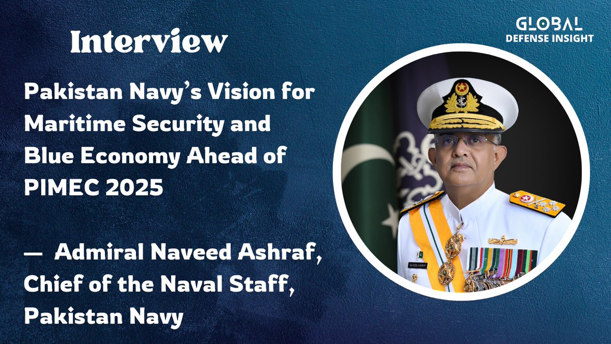 My exclusive interview with the Chief of the Naval Staff, Admiral Naveed Ashraf NI, NI (M), T Bt. 

Stay tuned... ⏳
