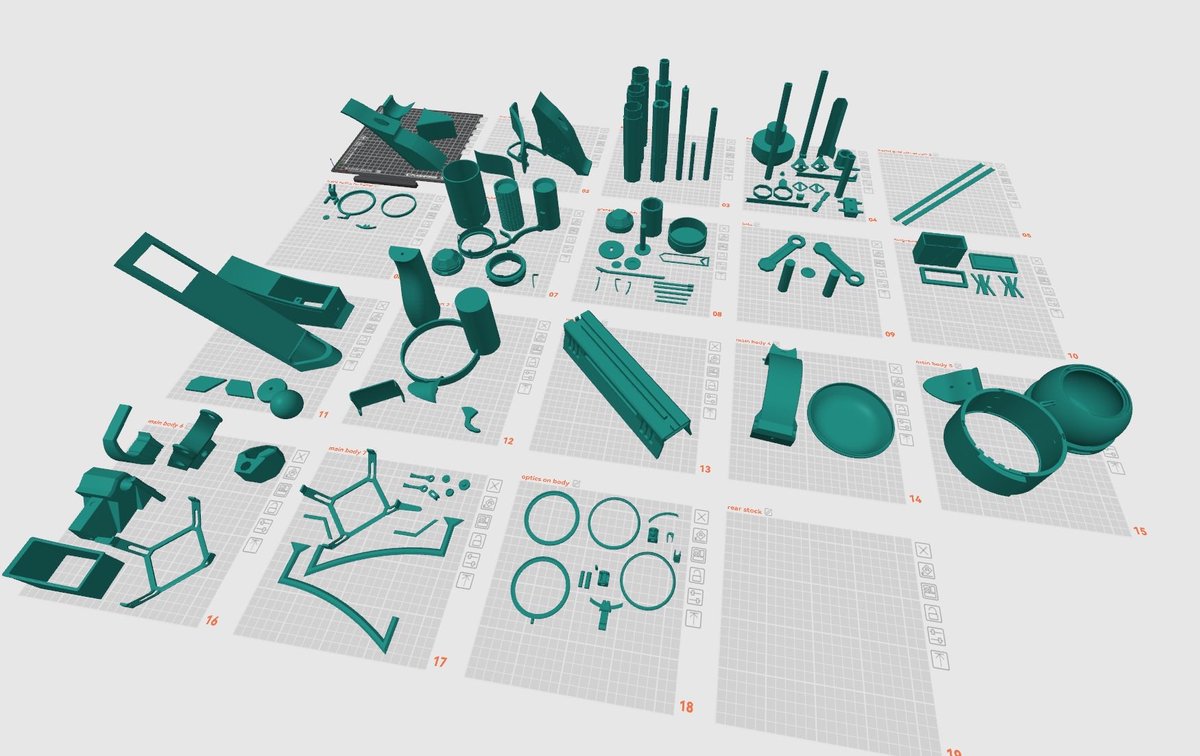 Might have been given a new 3D printer🫣
New video soon building Caitlyn’s gun from Arcane.

Do you think I have enough plates?