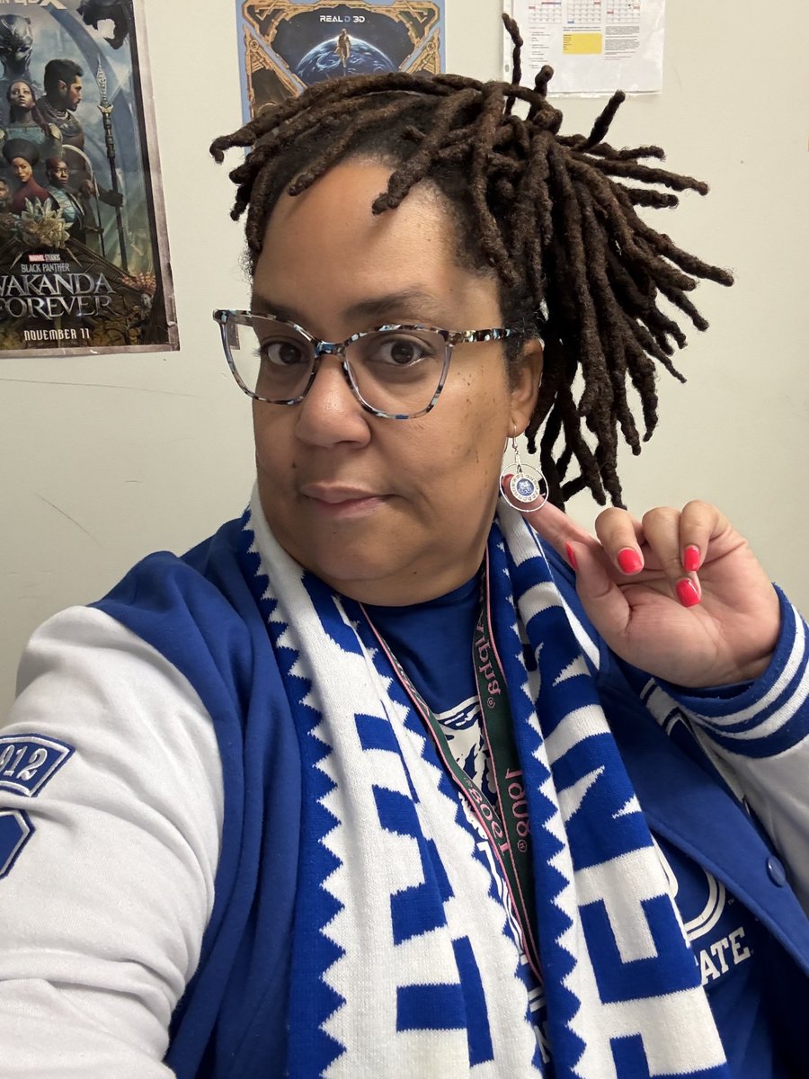 Shout out to Ms. Outlaw for repping Tennessee State University during #CountdowntoCollege week! Go Tigers!!
