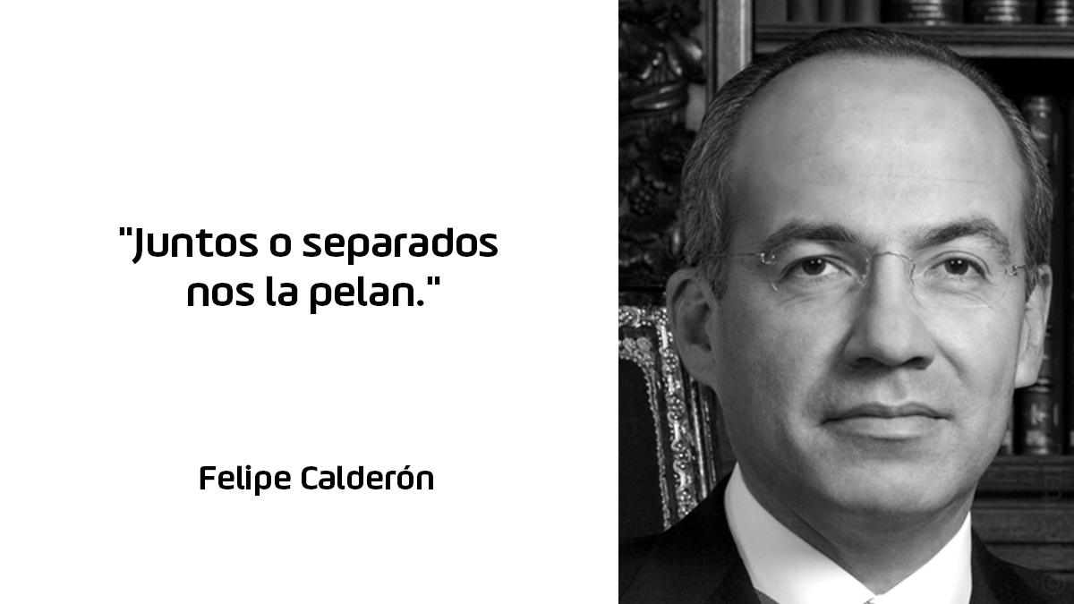Nunca olvides la ocasión en que Felipe Calderón encaró a Lula y a Hugo Chávez juntos y les dijo: "juntos o separados nos la pelan"…

Así es justo como uno debe enfrentar a los chairos y a sus líderes narcomunistas.
#RESPECT