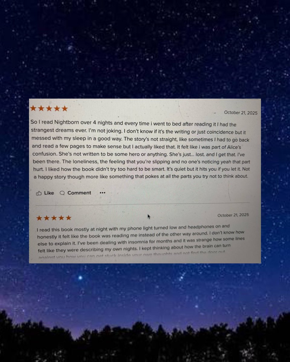A Sleeper Hit? I’m blown away with gratitude (and shock) by the sheer number of insightful Goodreads reviews from visionary dreamers. Here’s a sample of just some of them. If you haven’t read my debut novel NightBorn yet it’s available now on Amazon🙏✨