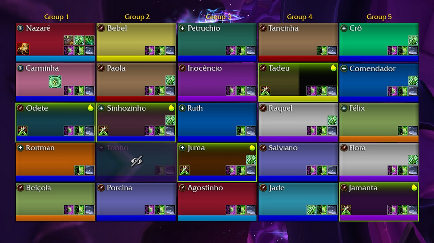 mint_gabrielcs's tweet image. Shoutout to the Brazilian WoW Dev that put names from Brazil Soap Operas on the UI article