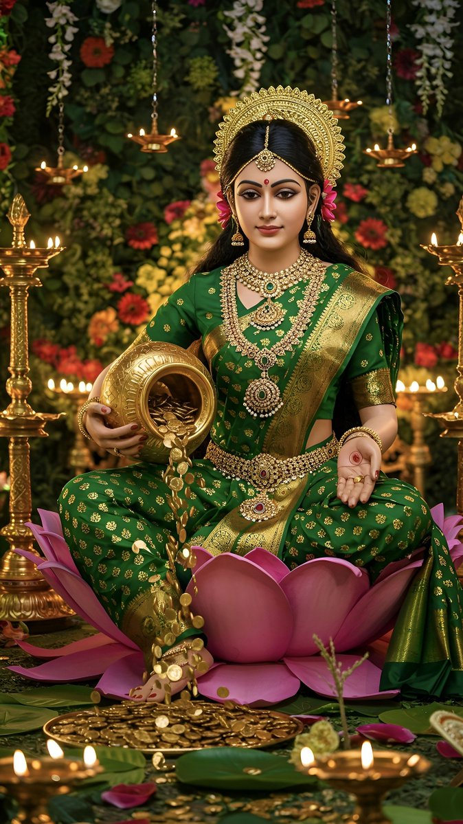 जय माँ लक्ष्मी🌼🌺
🌻🔱 मंगलमय सुप्रभात
माँ लक्ष्मी की कृपा आप पर बनी रहे, और आपके जीवन में सुख, समृद्धि और शांति आए।