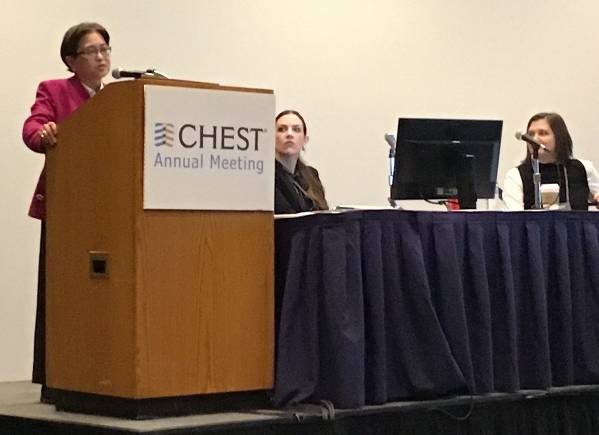 At #CHEST2025: <a href="/DrCindyHou/">Dr. Cindy Hou</a> of <a href="/JeffHealthNJ/">Jefferson Health - New Jersey</a> discusses how language barriers can impact immigrant populations and what healthcare providers can do to improve equity. Check out our report on her presentation as part of our conference coverage tomorrow at healio.com/news/pulmonolo….