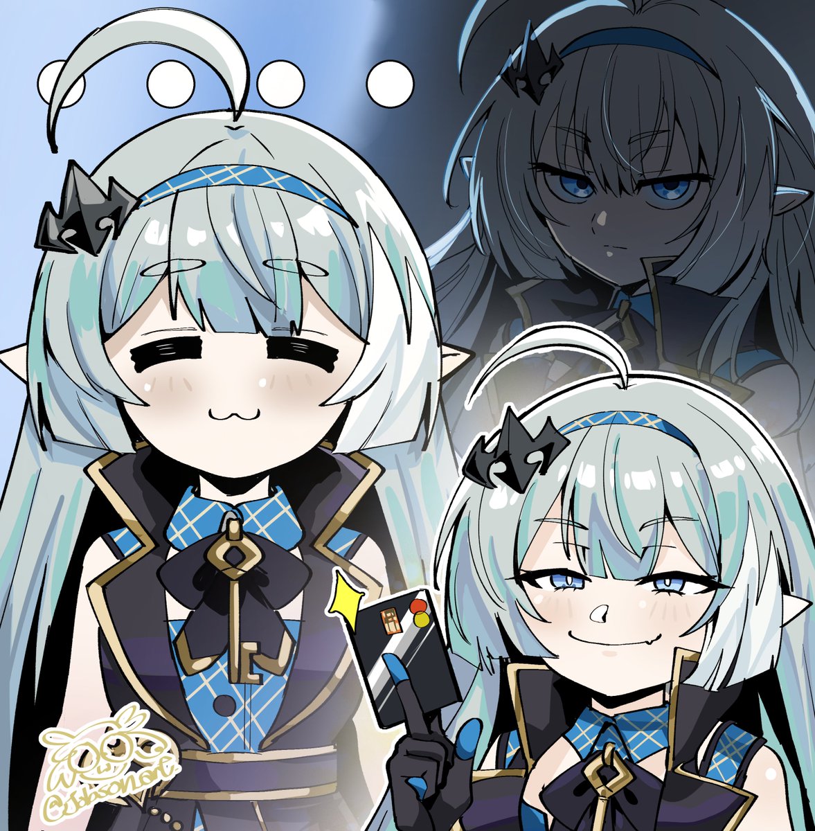 Jobson_art's tweet image. 魔王 kawaii & kakkoii 
#StellaSora #ステラソラ