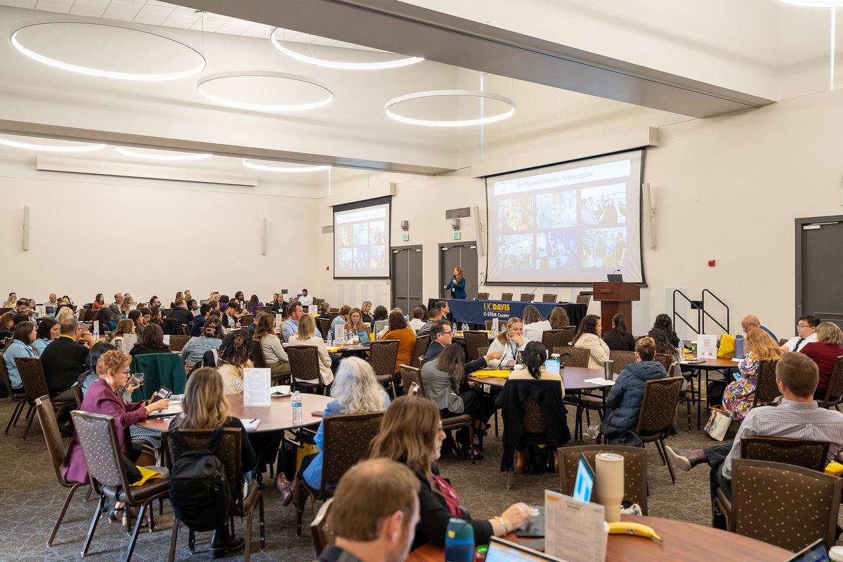 ucdcstem's tweet image. This past Friday, C-STEM proudly hosted its 15th Annual C-STEM Conference, featuring inspiring speakers &amp;amp; panelists, 15 breakout sessions, &amp;amp; 130+ attendees from across CA! A huge thank you to all participants; this could not have been possible without your dedication to C-STEM.