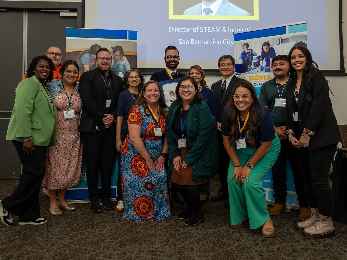 ucdcstem's tweet image. This past Friday, C-STEM proudly hosted its 15th Annual C-STEM Conference, featuring inspiring speakers &amp;amp; panelists, 15 breakout sessions, &amp;amp; 130+ attendees from across CA! A huge thank you to all participants; this could not have been possible without your dedication to C-STEM.