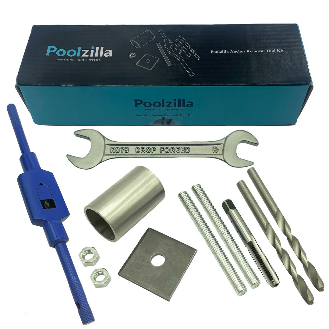 poolzilla_us's tweet image. Tarnished anchors making pool closing a headache? 

➡️ Old anchors may corrode and get stuck
➡️ Damaged anchors risk tearing your pool cover or failing mid-season!
➡️ The longer they sit, the harder they are to remove

That’s where the Poolzilla Anchor Removal Tool Kit comes in:…
