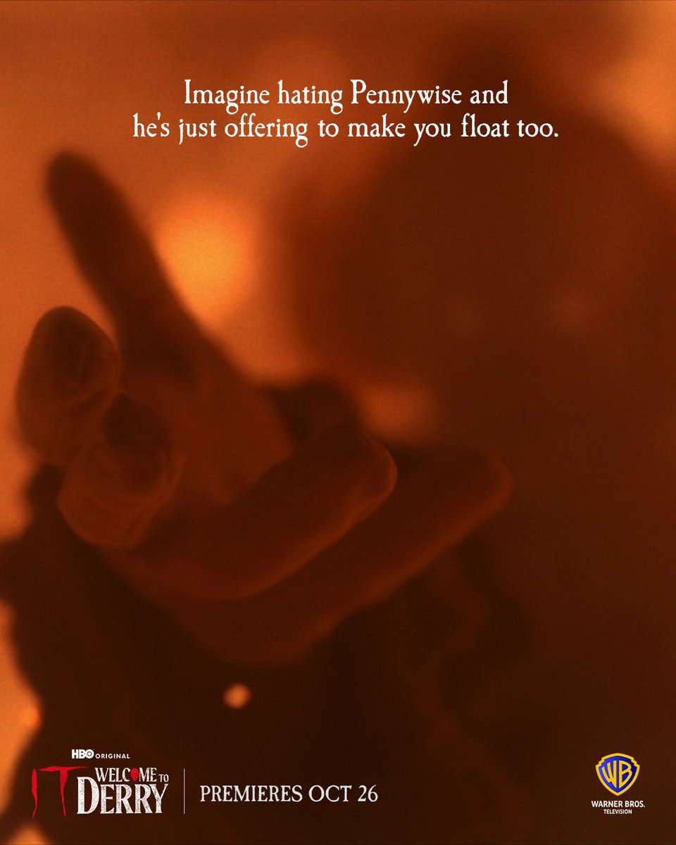 As if you DON’T want to float too 🙄🤡 #ITWelcomeToDerry #ITWTD