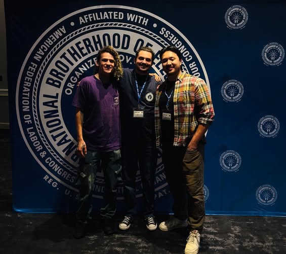Ibew666's tweet photo. Local 666 members at the @IBEWRENEW conference this week!
#youngworkers
#unionstrong https://t.co/lasgkmH2ix