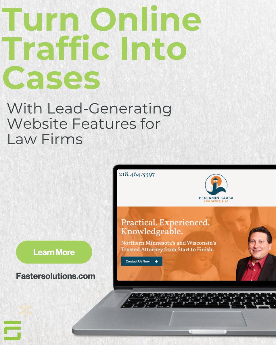 fastersolutions's tweet image. Your website should do more than just exist—it should generate clients. From clear contact options to seamless scheduling, we build law firm websites designed to attract, engage, &amp;amp; convert visitors into cases.

👉 Reach out to us today!

#LawFirmMarketing #LegalMarketing