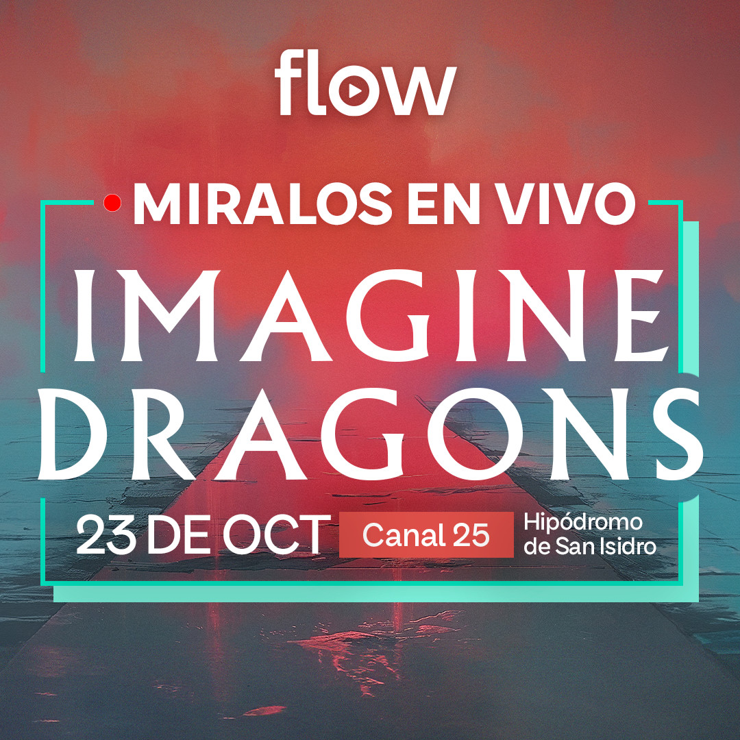flowpersonalpy's tweet image. Este 23 de octubre Imagine Dragons en vivo desde tu casa pero con la mejor conexión. ¡Disfrutá sin interrupciones!