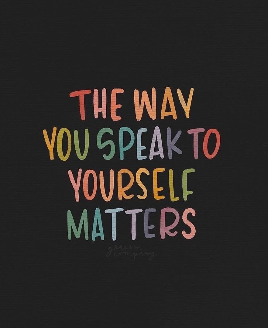 actionhappiness's tweet image. The way you speak to yourself matters. Choose encouraging words 
Image: instagram.com/grace.and.comp…