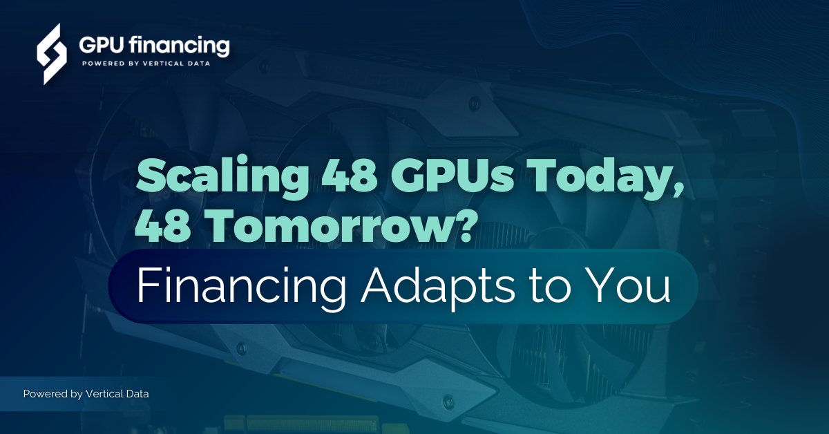 GPUfinancing's tweet image. From 48 GPUs today to 48 more next quarter, your scaling plan is unique, and financing adapts to fit it.
Get your custom financing plan.
👉 gpufinancing.com
📞 +1 (702) 800-2466
#CustomFinancing #EnterpriseAI #ScalableAI