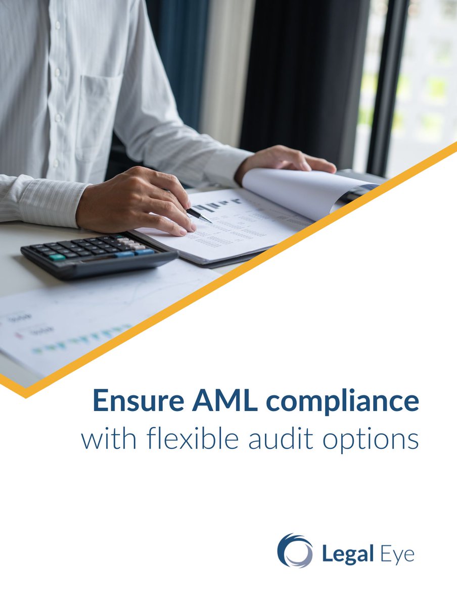 Is your firm meeting its Reg 21 AML audit obligations?
We offer 2 flexible options:
✅ One-off audit with clear actions
✅ Rolling contract with certification &amp; accreditation
Includes staff interviews &amp; file reviews to ensure real-world compliance.
📩 bestpractice@legal-eye.co.uk