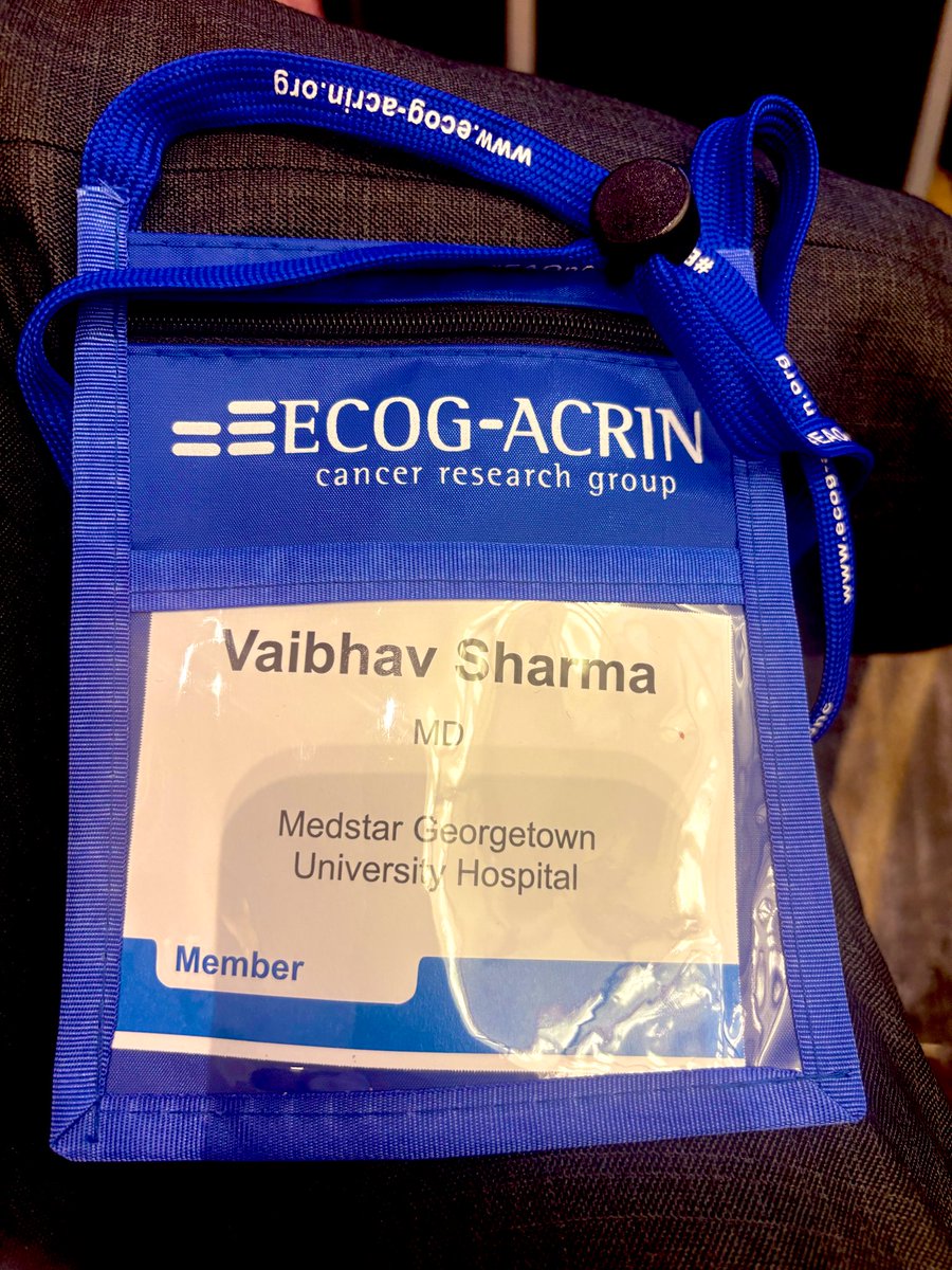 Grateful to give an oral presentation on our <a href="/MedStarGUH/">MedStar Georgetown</a> ongoing study on real-time tumor motion vs 4D-CT predictions on lung SBRT at <a href="/eaonc/">ECOG-ACRIN Cancer Research Group</a> fall 2025!

Honored to receive the Travel Grant from the ECOG-ACRIN Radiation Oncology Committee!

#RadOnc #SBRT #CyberKnife