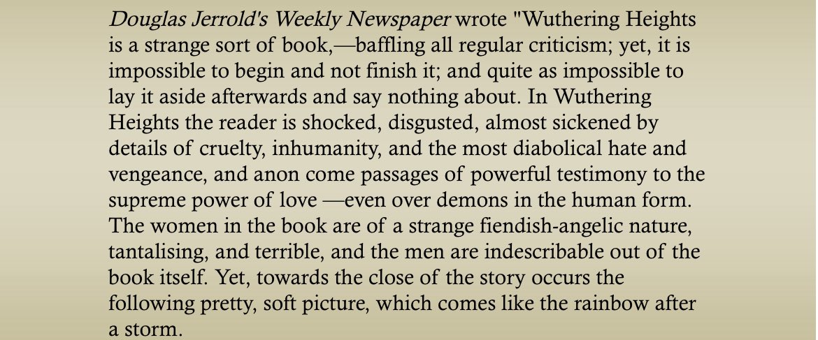 Thinking about this review of wuthering heights from 1848