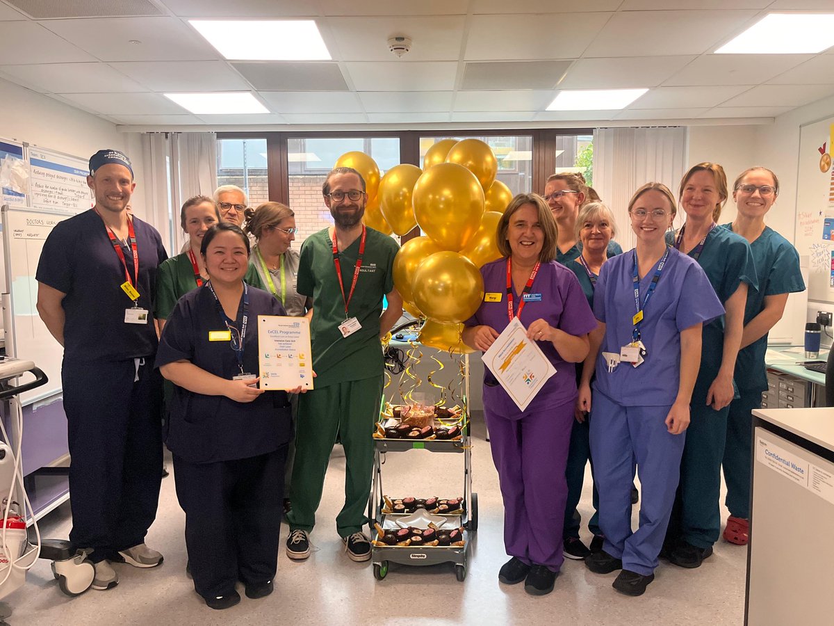 AnneP247's tweet image. Absolutely delighted  🎉🎉ICU Gold accreditation Blew us away with their dedication , collective phenomenal talent  What a demonstration of a highly performing team 🎉🌟@Antonialynch @jasonlugg @margijenkins @RUHBath @RUHsurgicalteam