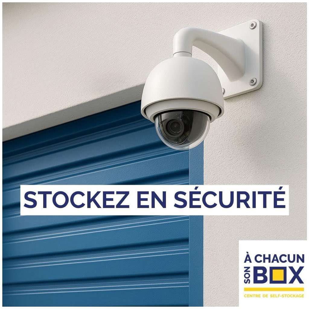 👁️‍🗨️ Vos affaires méritent d’être surveillées 24h/24.
Chez A Chacun Son Box Caudan et Rezé, chaque centre est équipé de caméras et d’un dispositif de sécurité renforcé. 🔐
#Sécurité #Surveillance #SelfStockage #BoxDeStockage #StockageSécurisé #Confiance #AChacunSonBox