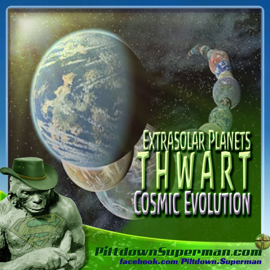 KTHehir's tweet image. #Planets beyond our solar system have been discovered, but they're uncooperative to materialistic #CosmicEvolution presuppositions. 

#DrJasonLisle wrote three articles on #exoplanets here that aren't too technical...

Details:piltdownsuperman.com/2021/10/extras… #science #creationism #design