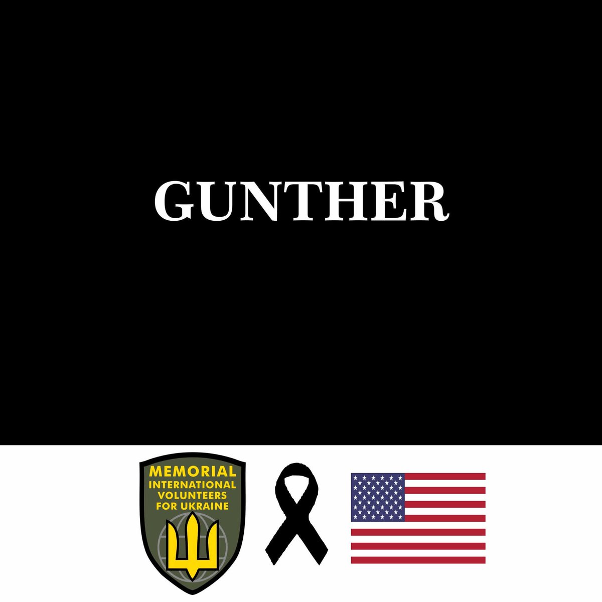 🇺🇦🇺🇦😭😭

Our Beloved US American Brother Gunther, who had been serving in Ukraine as a Volunteer succumbed on the Battlefield.

Honor, Glory and Gratitude To Our Brother.