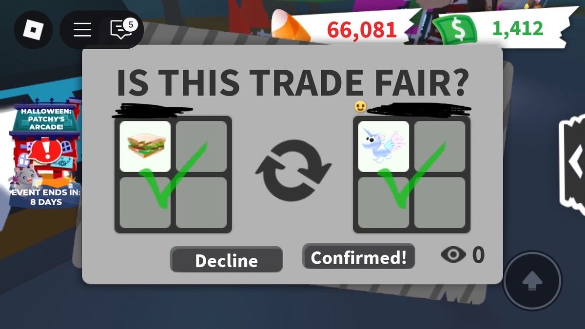 RoyaleRedDemon's tweet photo. @b823R Is trusted! Did a half trade with them! Thank you again! :) https://t.co/dkxscS0wt6