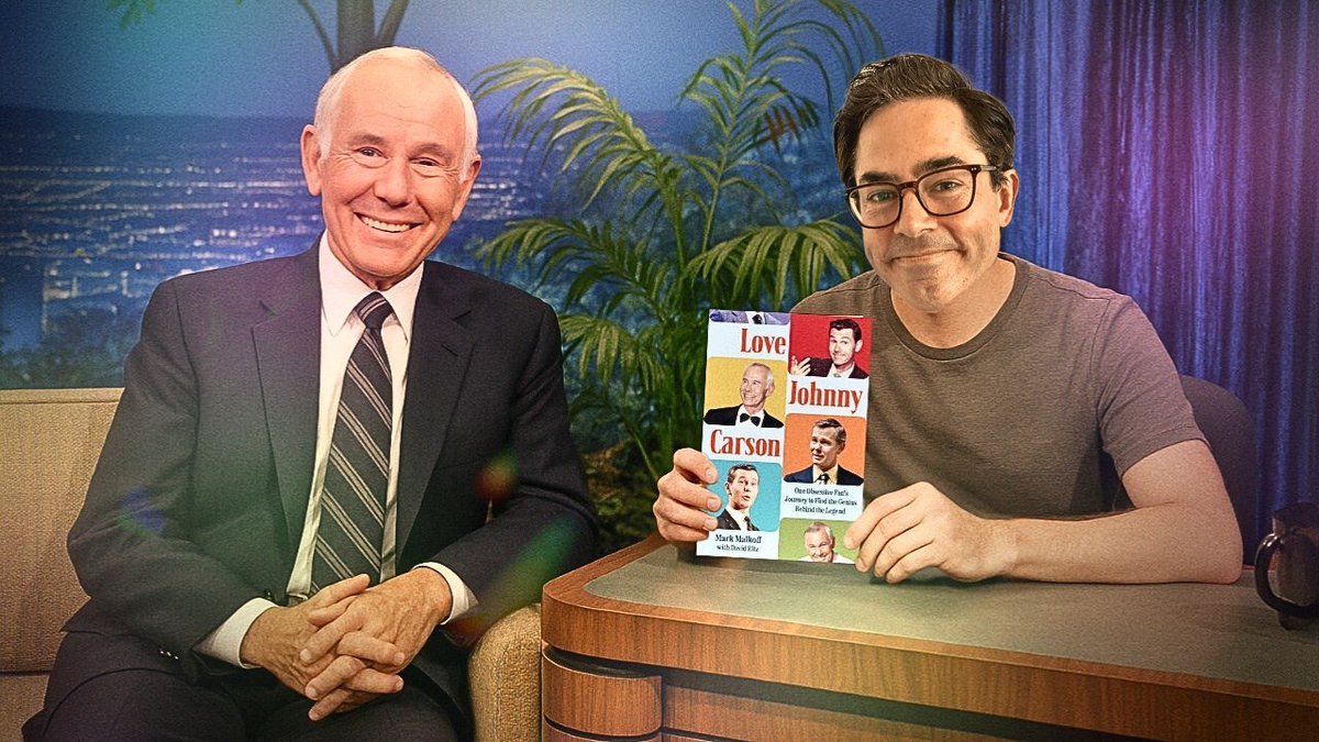 congrats on the book ✏️#johnnycarson <a href="/mmalkoff/">Mark Malkoff</a>
