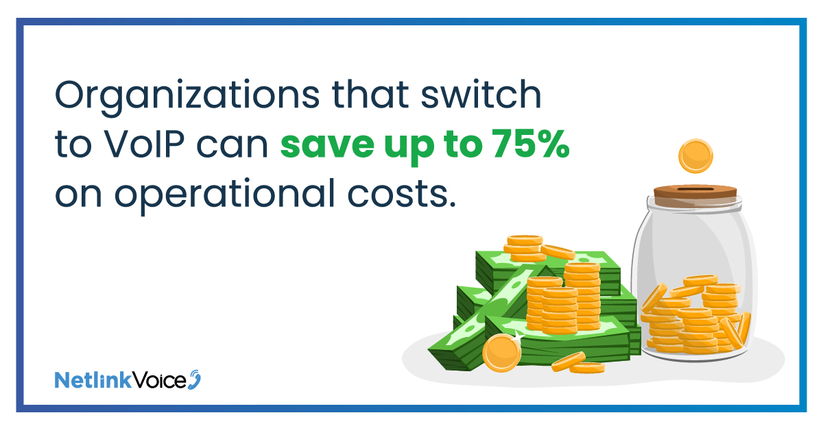 Tired of expensive landline bills? Learn how switching to VoIP can help your organization save on communication costs in this blog: hubs.li/Q03N_wZL0
#NetlinkVoice #VoIP #Telecom #BusinessCommunications #CloudCommunications