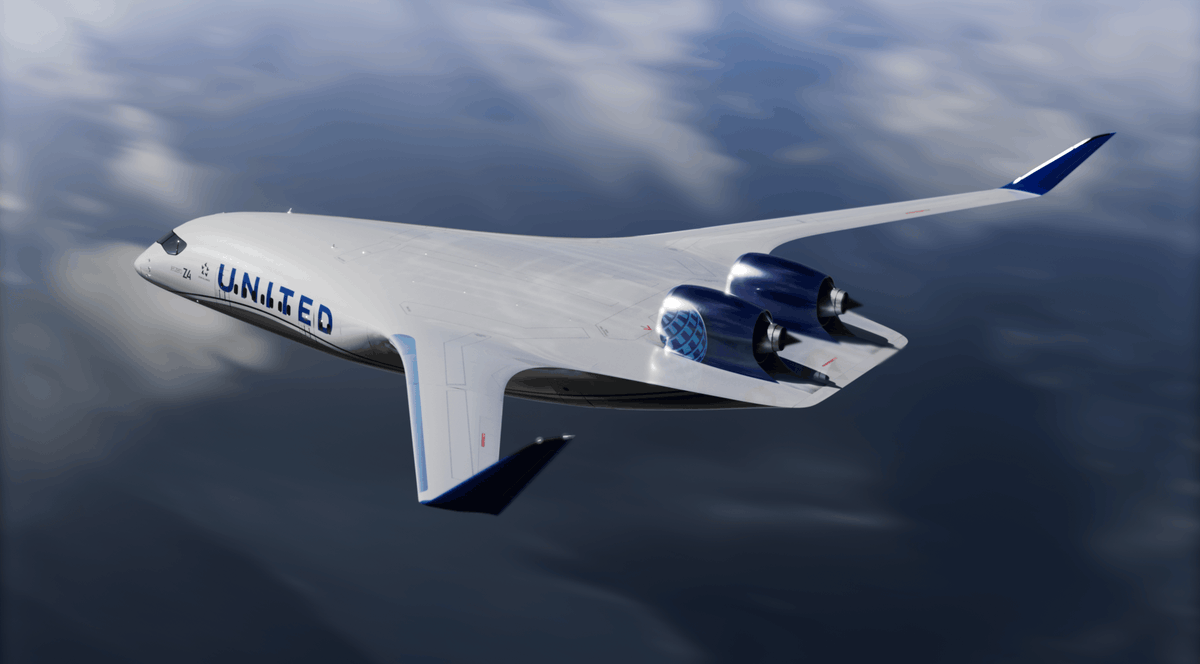 ActiveFlights's tweet photo. United Airlines is betting big on the future of flight 🌍✈️ — investing in JetZero’s blended-wing aircraft to slash fuel burn by 50% and redefine sustainable aviation. 🚀
#UnitedAirlines #JetZero #AviationInnovation #SustainableAviation #NetZero #FutureOfFlight #ActiveFLights https://t.co/sZ1kGUukVV