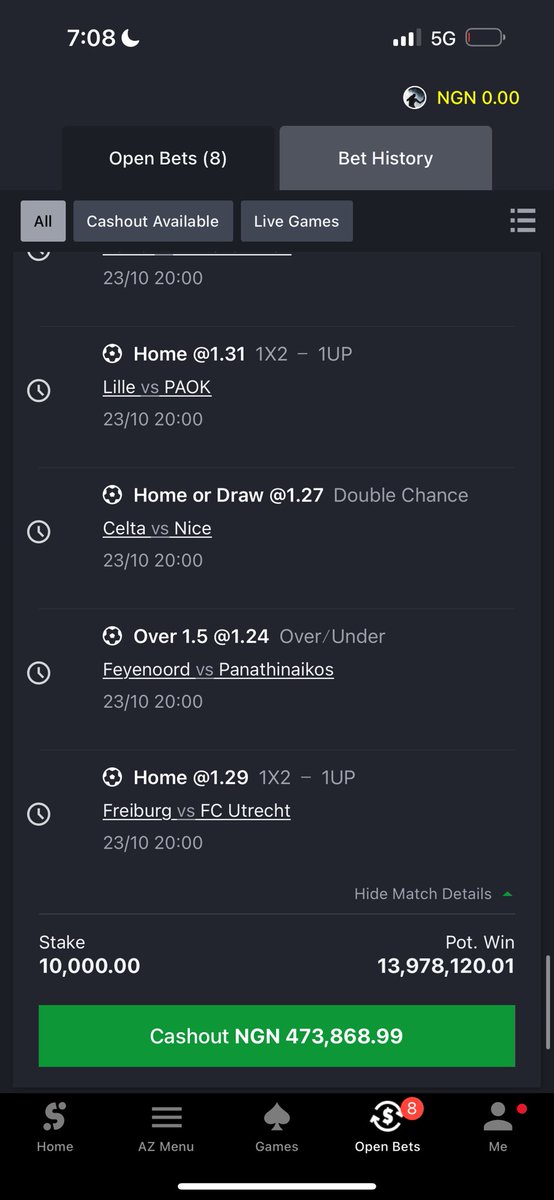 FoluboiNg's tweet image. Should I cashout 🥹