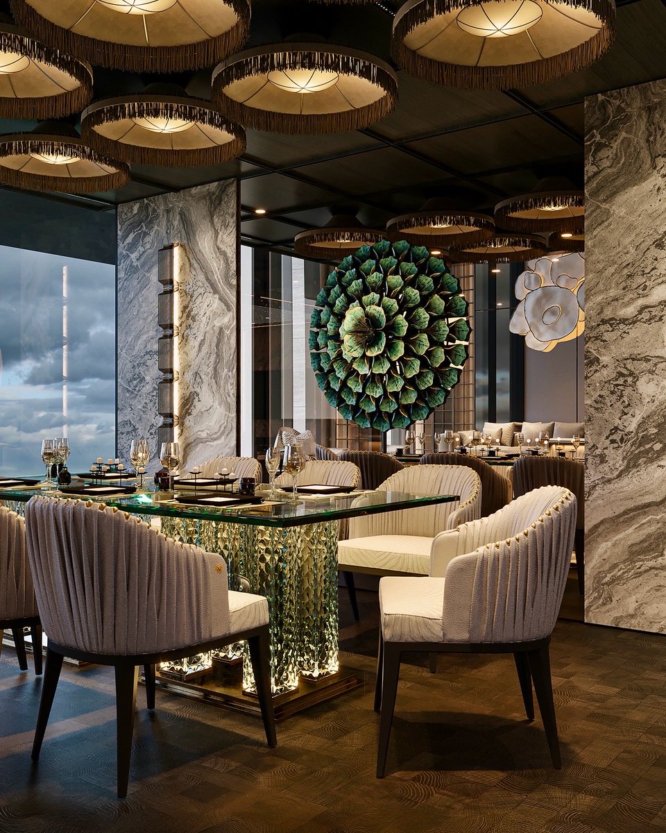 🔥 “Dining room” #3d #comingsoon #interiordesign #decoration #livingroom #designandbuild #luxurydesign #luxuryhomes #ankara #incek #safakcak