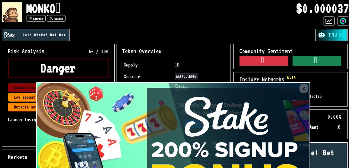 TalTCrypto's tweet image. 🚨 $MONKO 🚨
THIS CHART IS A ROLLERCOASTER, FOLKS! 🎢
APED IN? BETTER HURRY BEFORE IT DUMPS HARD! 💥
DON'T BE A VICTIM, GET IN OR GET LEFT BEHIND!
👇👇👇
Built a system that trades what others can’t see. taap.it/degens
CA: EMvFZGZAakJk1AByP162Bu2ENiGxV8EXqYx2XKV3doge