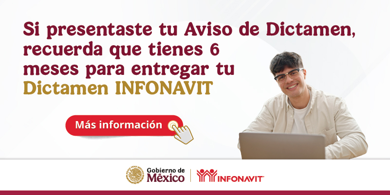 CanacoTapachula's tweet photo. Presentación Dictamen
Dictamen Infonavit es la opción que tiene el patrón para dictaminar el cumplimiento de sus obligaciones fiscales en materia de vivienda. Debe ser solicitado por el patrón que opta por dictaminarse y el contador publico
Mas informacion:https://t.co/yFs0z9Xhx5 https://t.co/dN9nKKXp1E