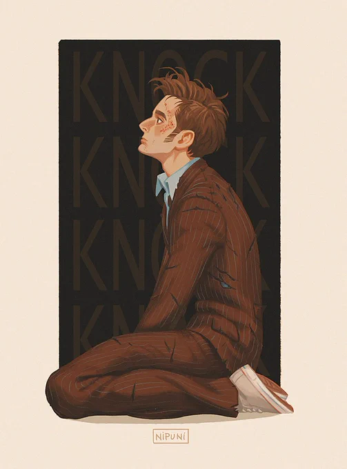 Drawing this scene again because I'll never recover #DoctorWho #tenthdoctor #davidtennant